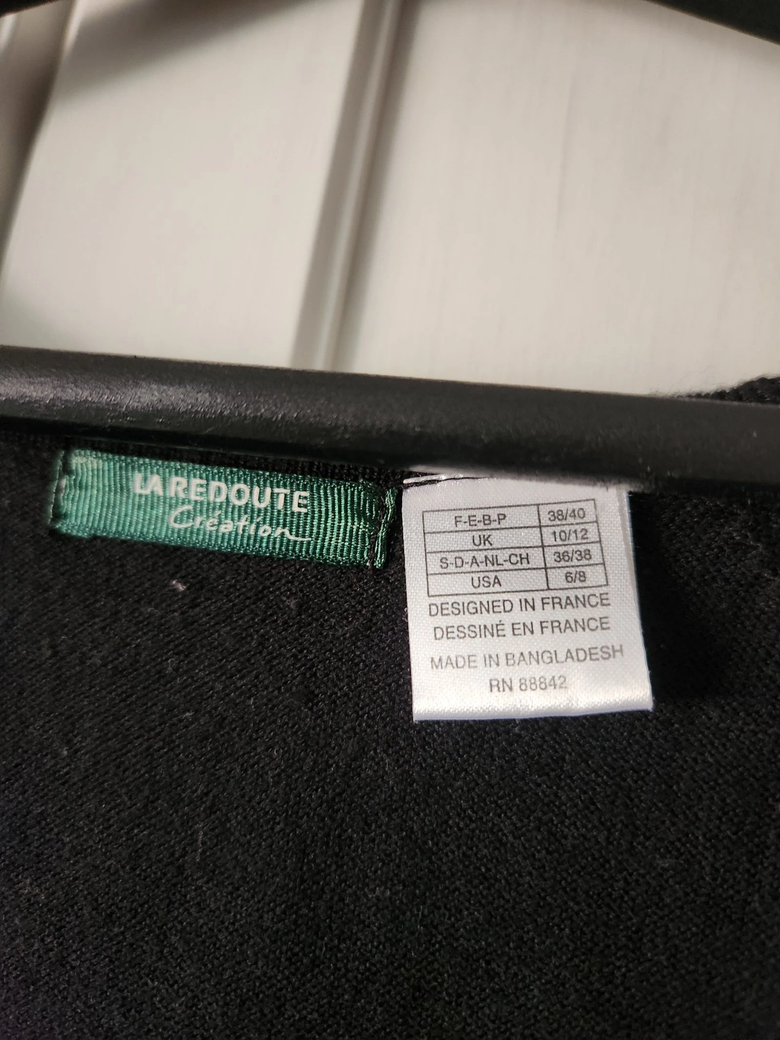 🌸Joli pull noir La Redoute 38/40🌸 – photo 3